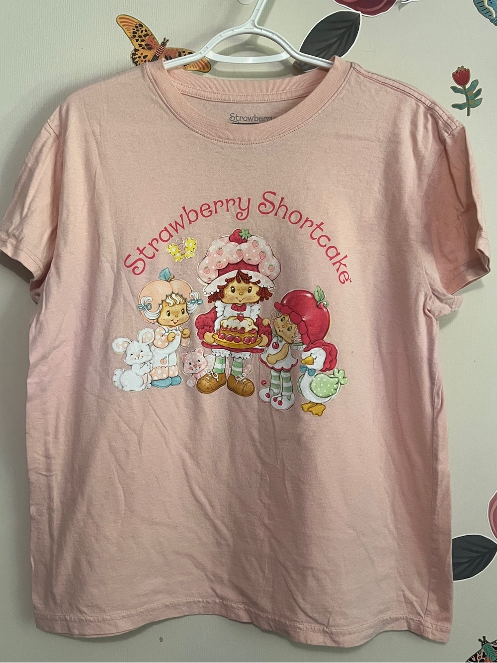Target Pink Strawberry Shortcake Graphic Tee